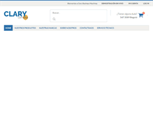 Tablet Screenshot of claryla.com